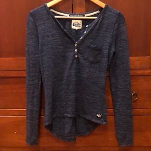 SuperDry Henley shirt
